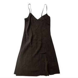 Sheer Black Slip Dress